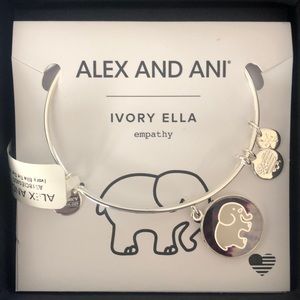 Brand New!! Alex and Ani Ivory Ella Bracelet!